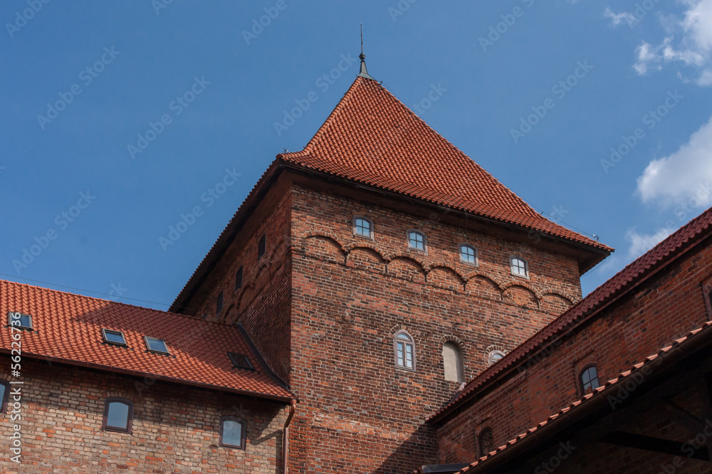 Nidzica Castle in Poland