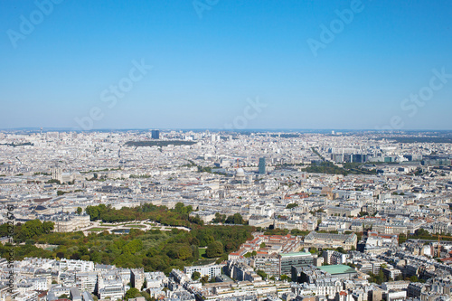 Paris in hot day.