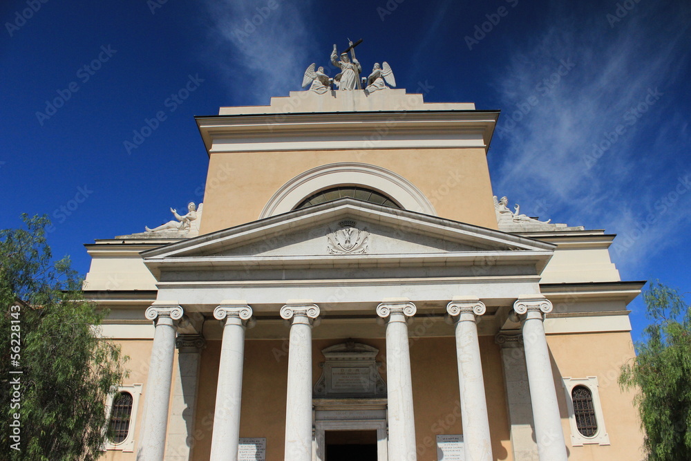 Fototapeta premium Église Saint Jean-Baptiste le voeu de Nice