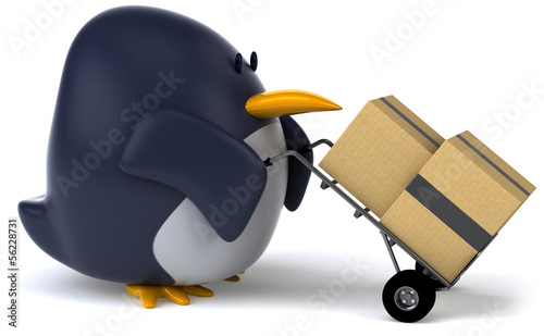 Naklejka Penguin