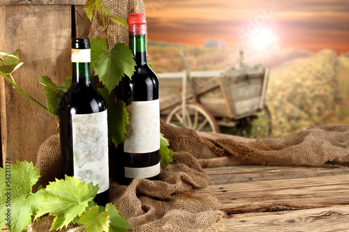 wine and farm