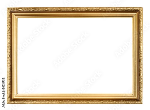 picture frame with carved pattern