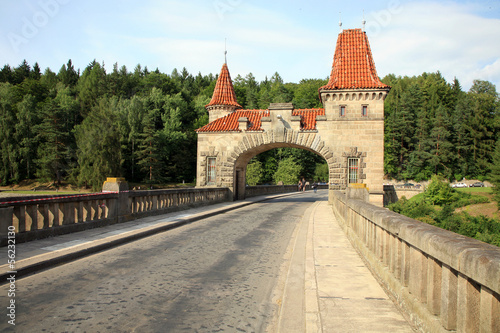 Dam Les Kralovstvi in Bílá Třemešná, Czech Republic