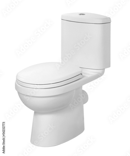 white toilet