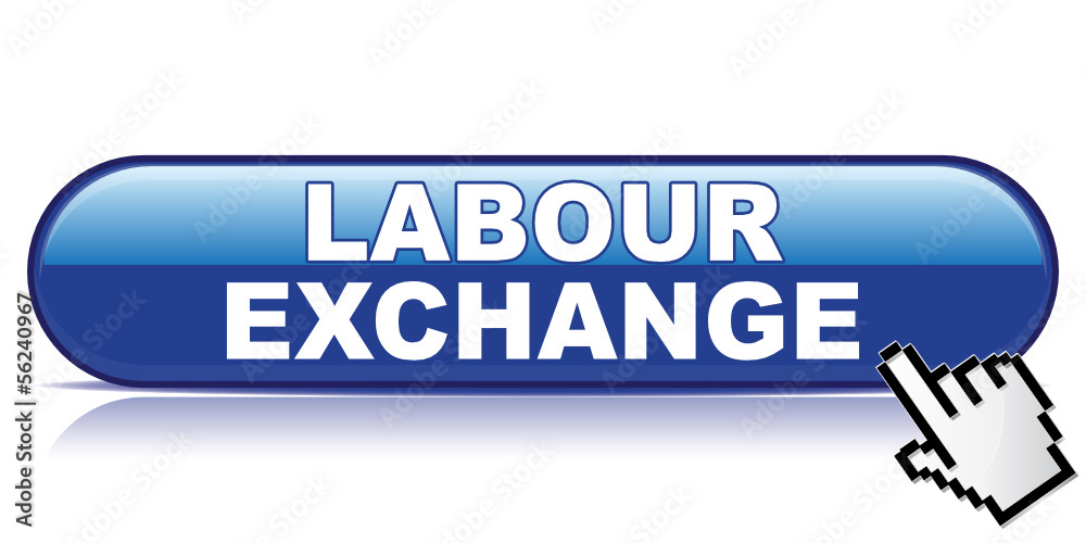 LABOUR EXCHANGE ICON LABOUR EXCHANGE ICON