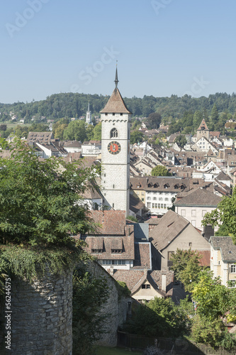 Schaffhausen, Altstadt, Festung Munot, Kirche, Schweiz
