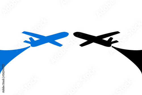 Airplane symbol design