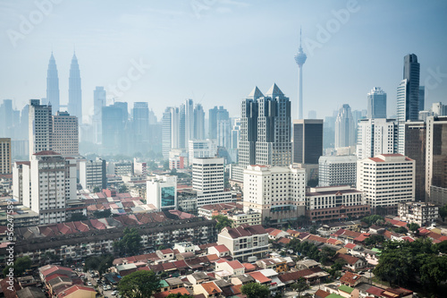 Urban landscape of Kuala Lumpur,Malaysia