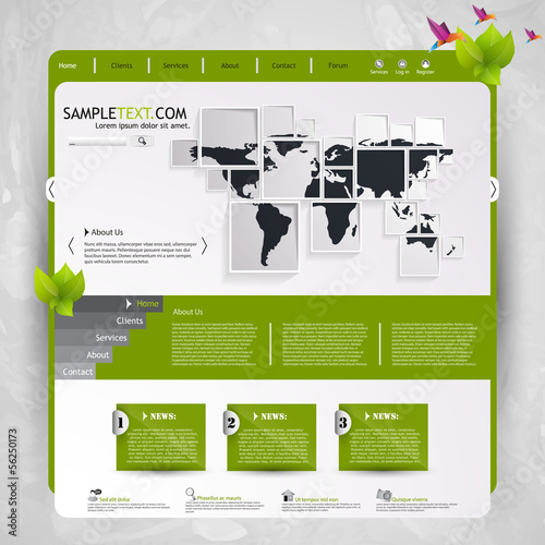 Eco website Template