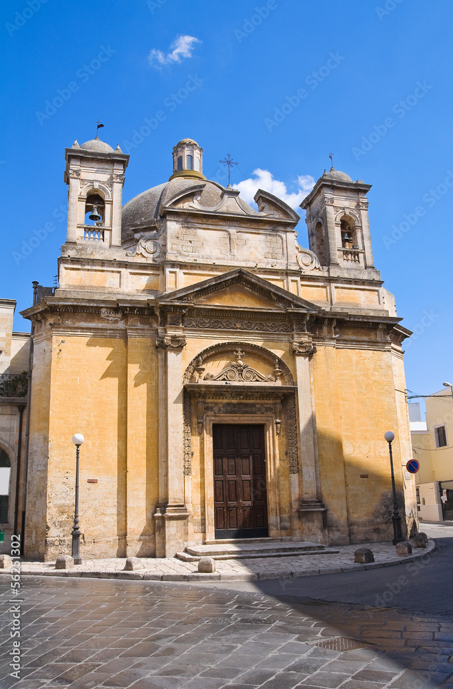 Church of St. Lucia. Manduria. Puglia. Italy.