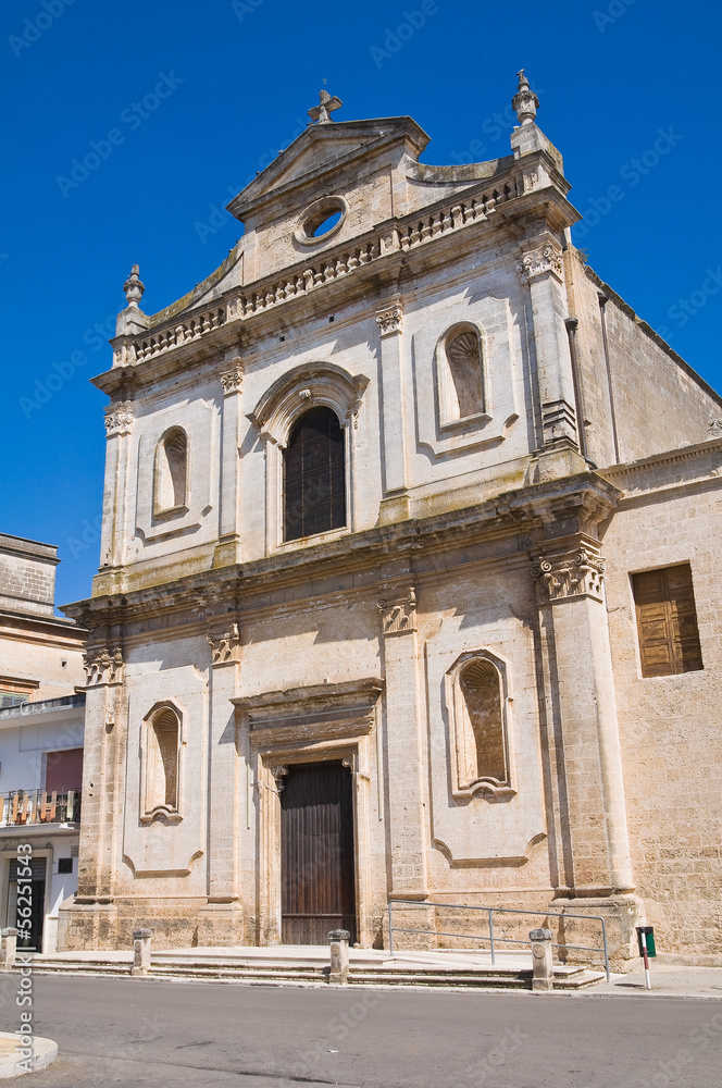 Church of St. Francesco. Manduria. Puglia. Italy.