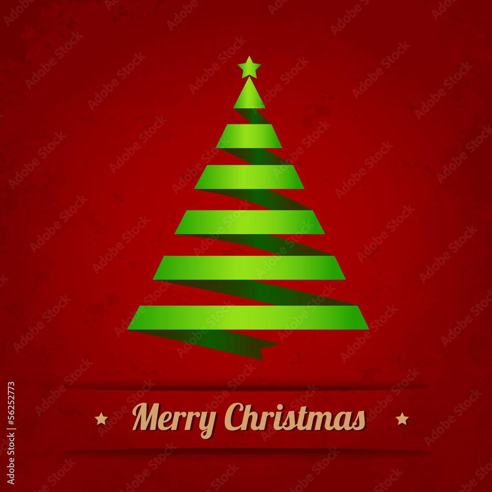 Fototapeta premium Creative Christmas tree