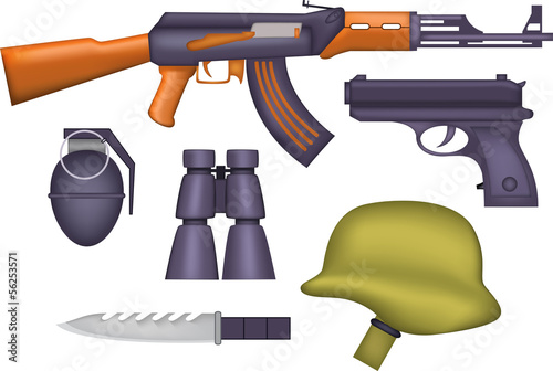 Standart Weapon Of Military