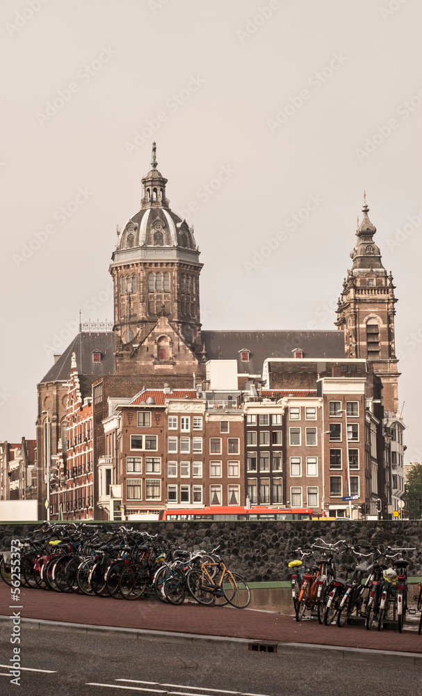 Obraz premium Amsterdam city centre