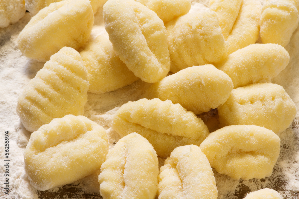 dumplings with flour dumplings with flour
