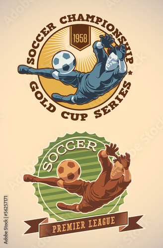 Soccer champs labels