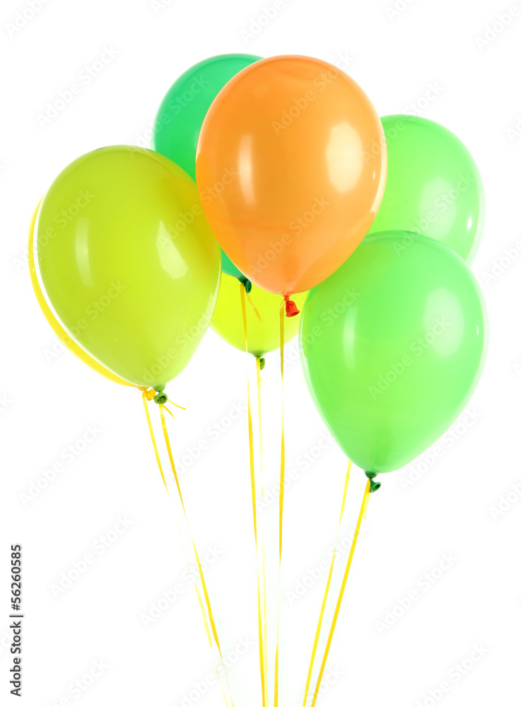 custom made wallpaper toronto digitalColorful balloons isolated on white