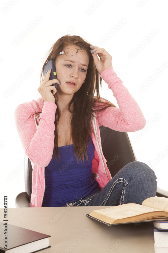 talking phone teen study talking phone teen study