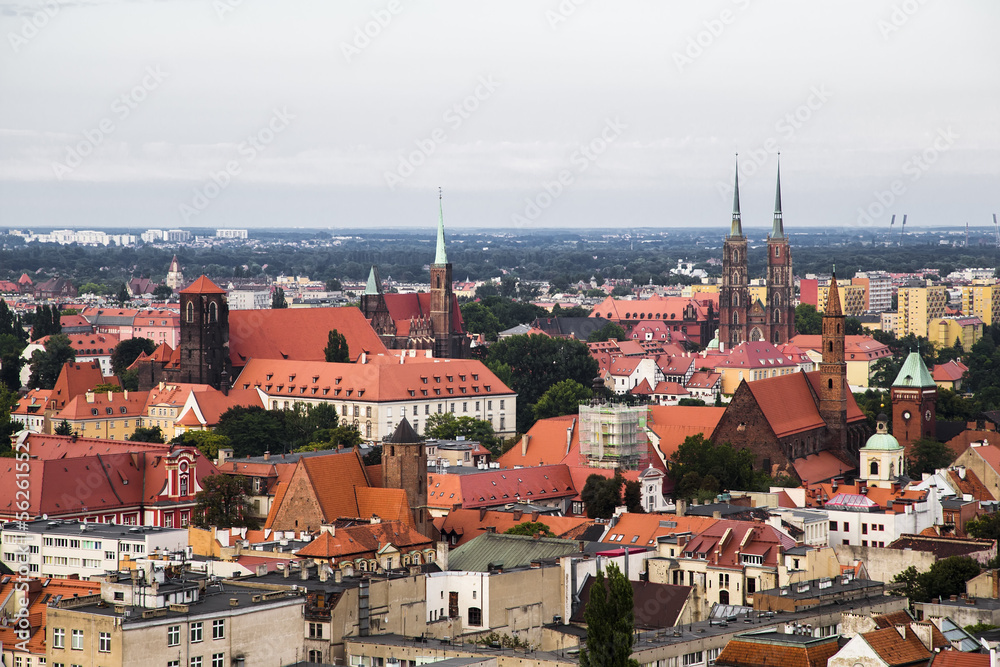 Wroclaw from a high tower