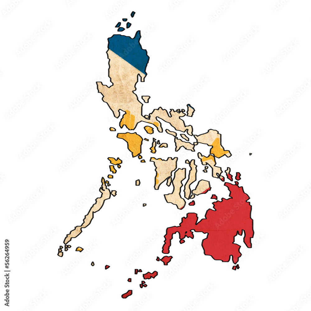 Vector Maps of Philippines  Free Vector Maps