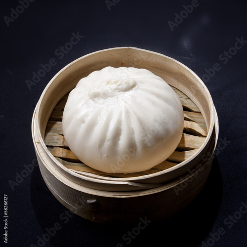 Chinese food, steamed bun