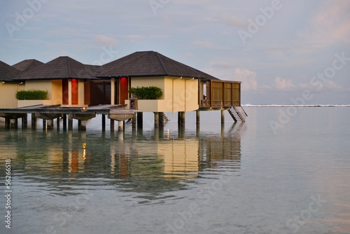 tropical water home villas