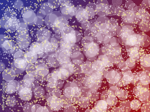 Abstract holiday's background with bokeh