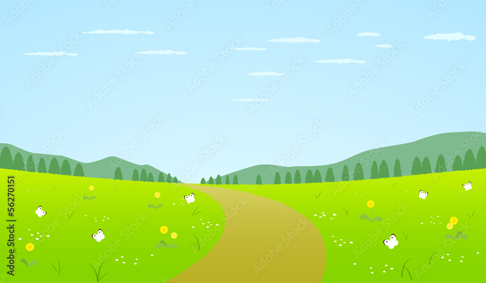 Fototapeta premium 春 風景 景色