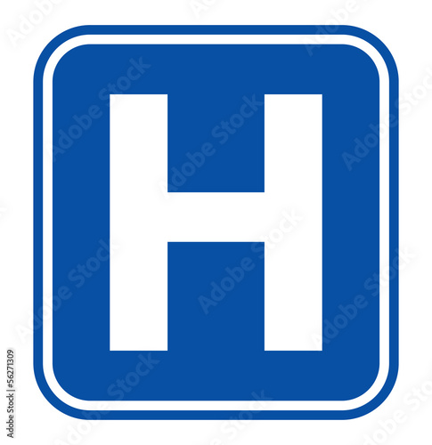 Hospital sign