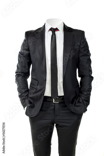Fotografie business man without head