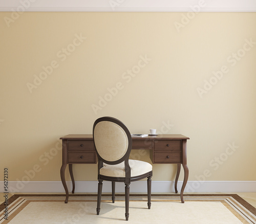 Fototapeta Naklejka Na Ścianę i Meble -  Home office interior.
