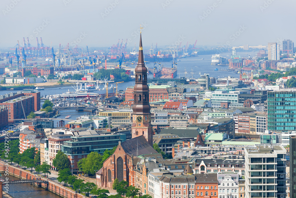 Port in Hamburg