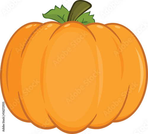 Pumpkin Cartoon Illustration
