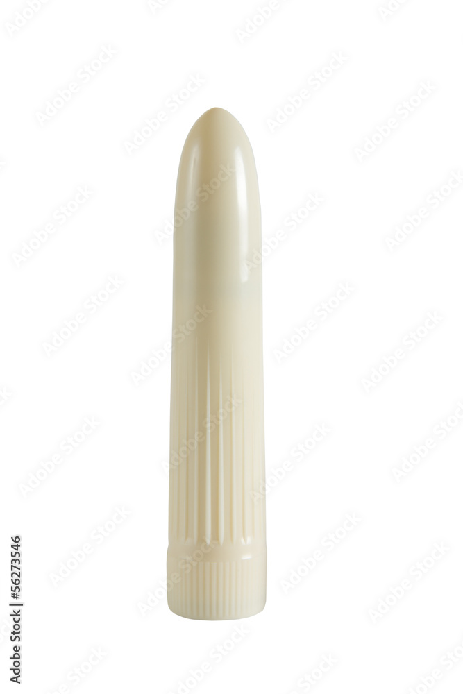 Sex toy vibrator isolated Sex toy vibrator isolated