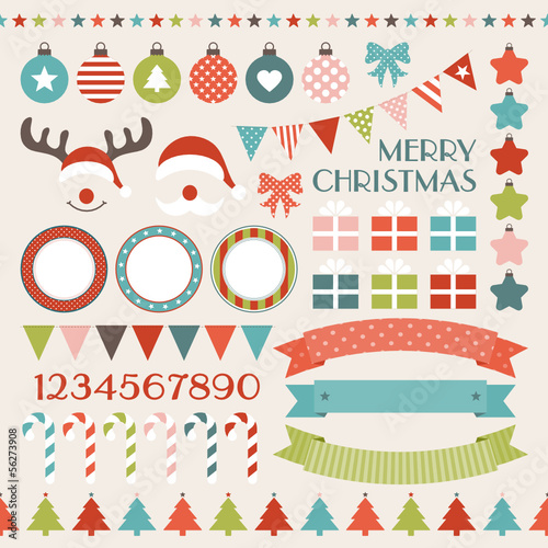 Christmas Set Retro