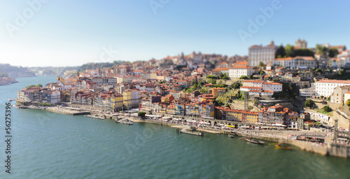 Fototapeta Naklejka Na Ścianę i Meble -  Panorama Porto, Portugal