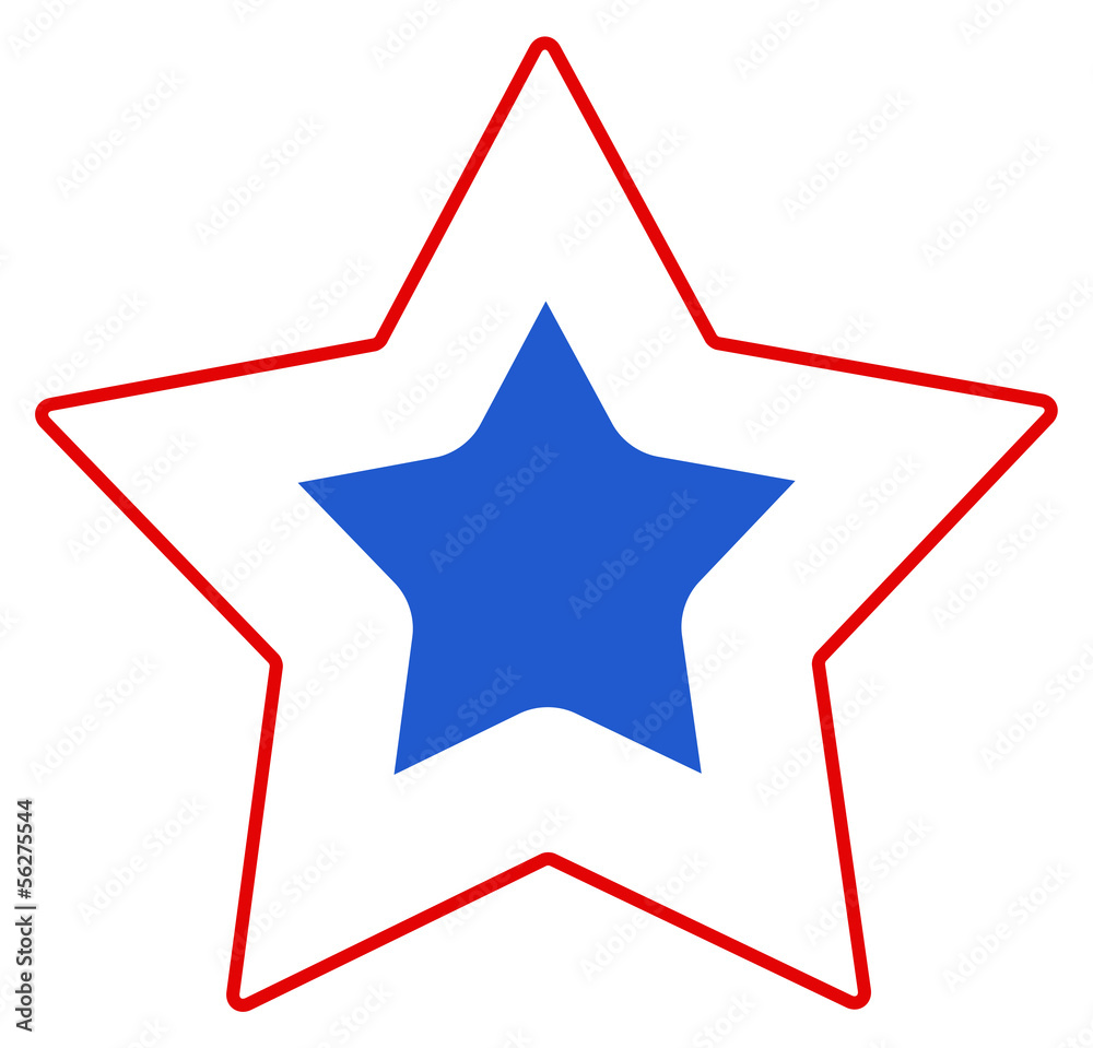 simple star for US 4th of July - Independence Day Vector Design simple star for US 4th of July - Independence Day Vector Design