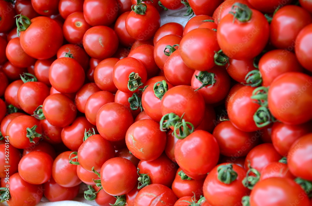 Pile of fresh tomatoes Pile of fresh tomatoes