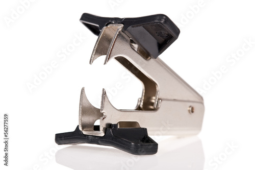 Staple remover isolated on a white background