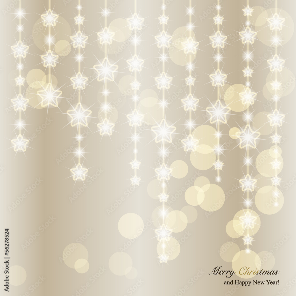 Elegant Christmas background with snowflakes and place for text. Elegant Christmas background with snowflakes and place for text.