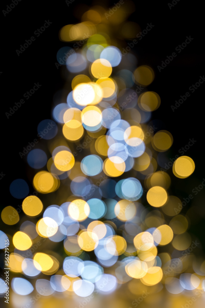 Christmas tree sparkling lights Christmas tree sparkling lights