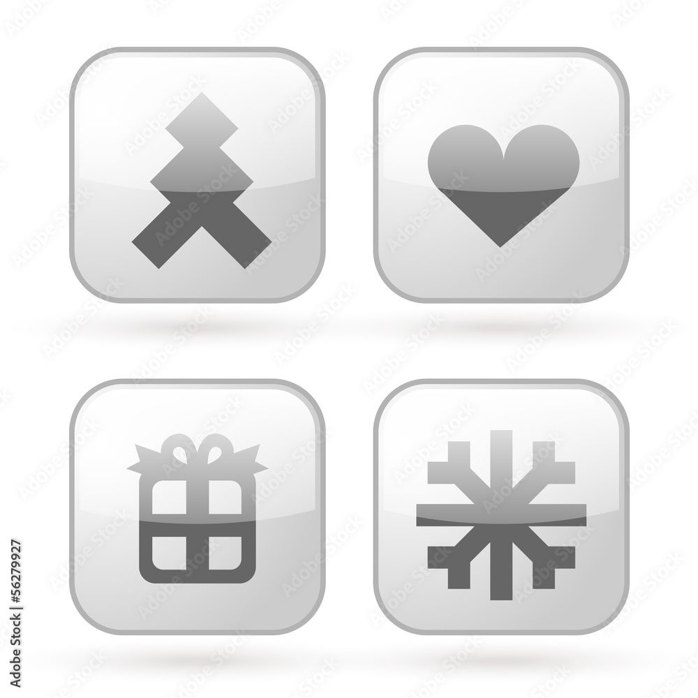 Christmas web buttons Christmas web buttons