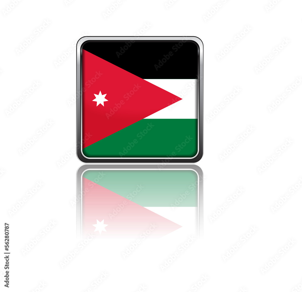 National flag of Jordan