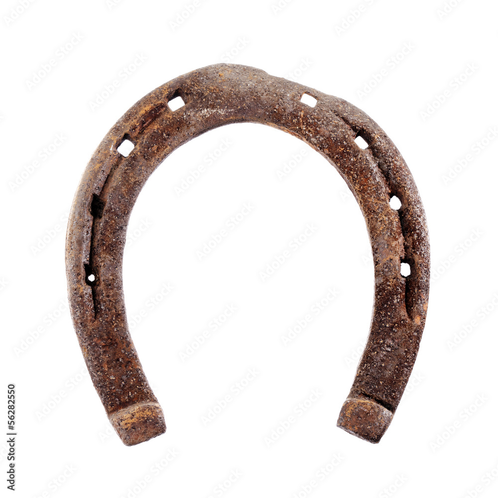 Old Horseshoe Stock Photo Adobe Stock