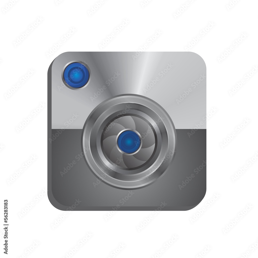 grey camera lens application icon grey camera lens application icon