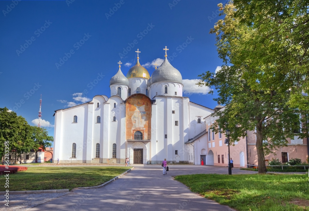 Novgorod the Great,Kremlin with Saint Sophia Cathedral