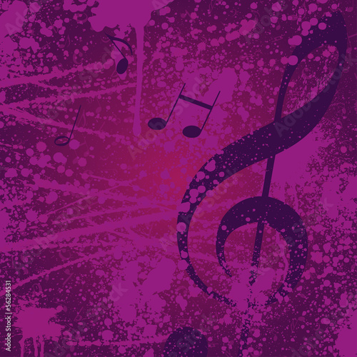 Hintergrund Musik Noten Notenschlüssel
