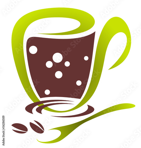coffee cup with spoon