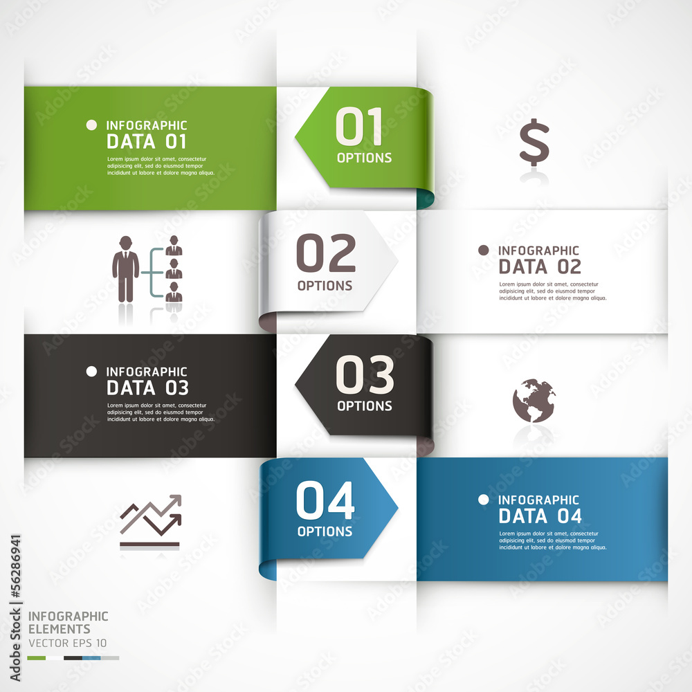 Abstract business infographics template. Abstract business infographics template.