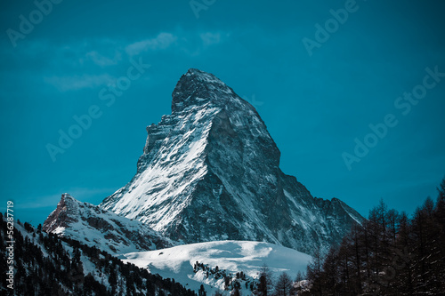 The Matterhorn in Switzerland photo